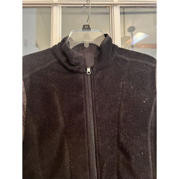 Bogner Fire Ice size 8 Second Layer Fleece Full Zip Ski Jacket Black         Ee - Picture 3 of 8